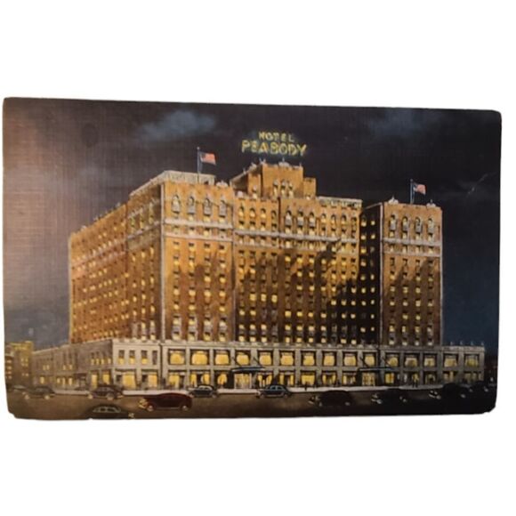 Vintage Postcard Iconic Peabody Hotel in Memphis TN - Picture 5 of 5